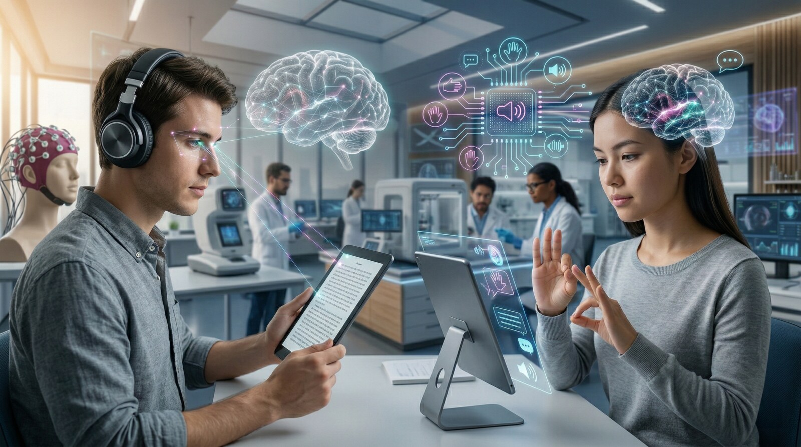 Imagem do projeto Avaliação das habilidades cognitivas nos transtornos do neurodesenvolvimento e na surdez profunda